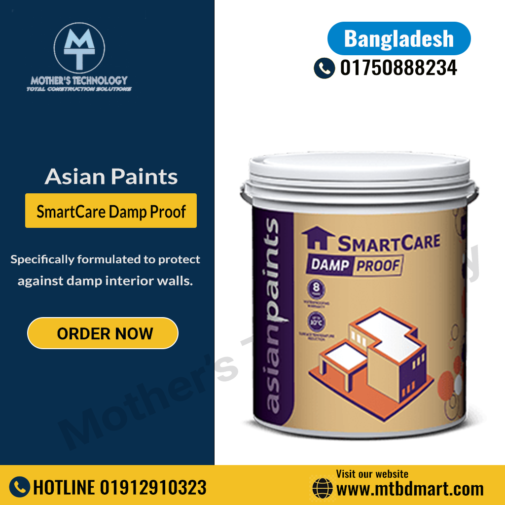 Asian Paints SmartCare Damp Proof price in Bangladesh – waterproof wall coating