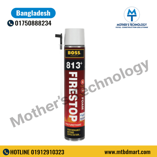 BOSS 813 Firestop Foam expanding polyurethane sealant for fire protection