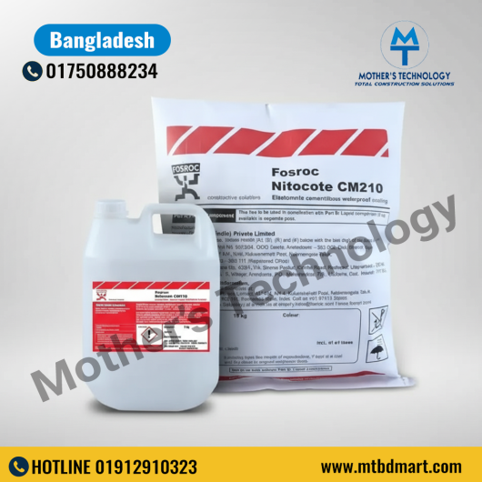 Nitocote CM 210 cementitious waterproof coating by Fosroc