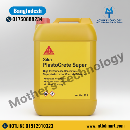 Sika PlastoCrete Super high-performance concrete admixture