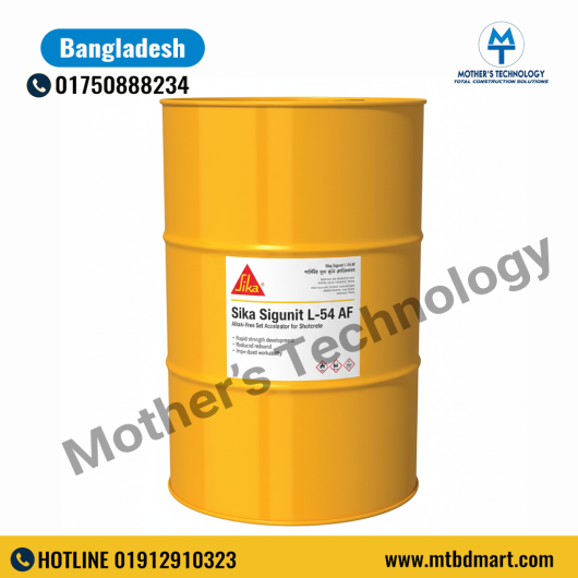 Sika Sigunit L-54 AF alkali-free accelerator for shotcrete