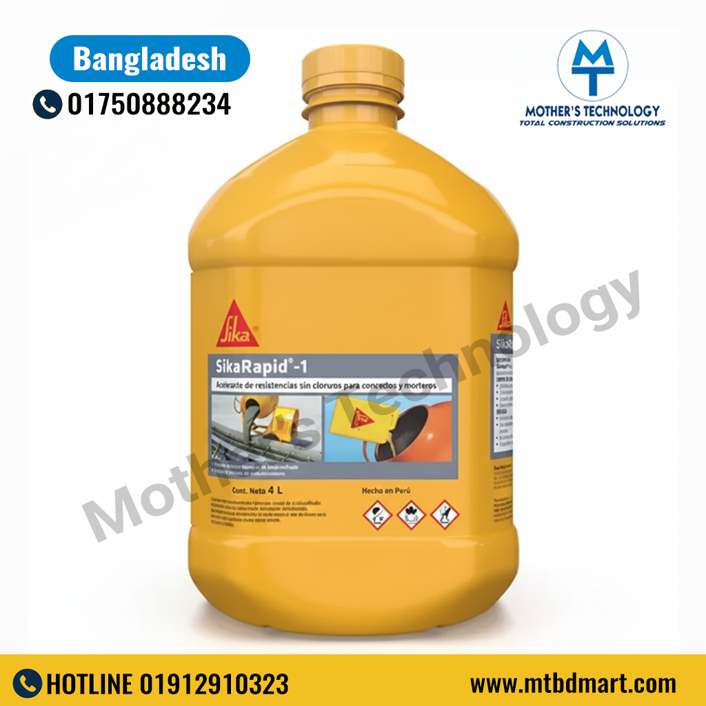 SikaRapid®-1 – High-performance concrete accelerator for early strength and fast setting.