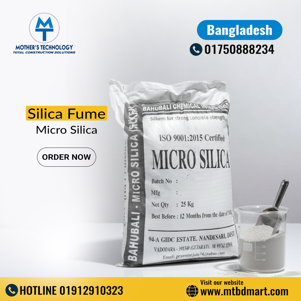 High-quality Silica Fume Micro Silica for durable concrete construction.