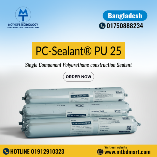 Polyurethane joint sealant PU 25 for construction joints