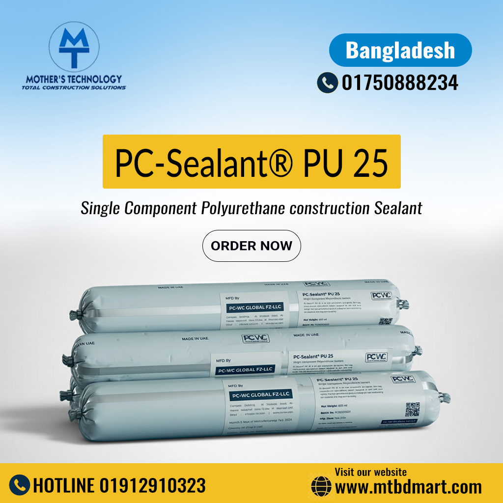 Polyurethane joint sealant PU 25 for construction joints