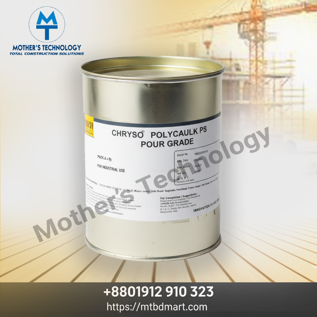 CHRYSO® POLYCAULK PS is a premium polyurethane sealant with excellent adhesion, flexibility, and durability. Ideal for sealing construction joints and expansion gaps, both indoors and outdoors.